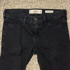 Low Rise Black Hollister Jeans